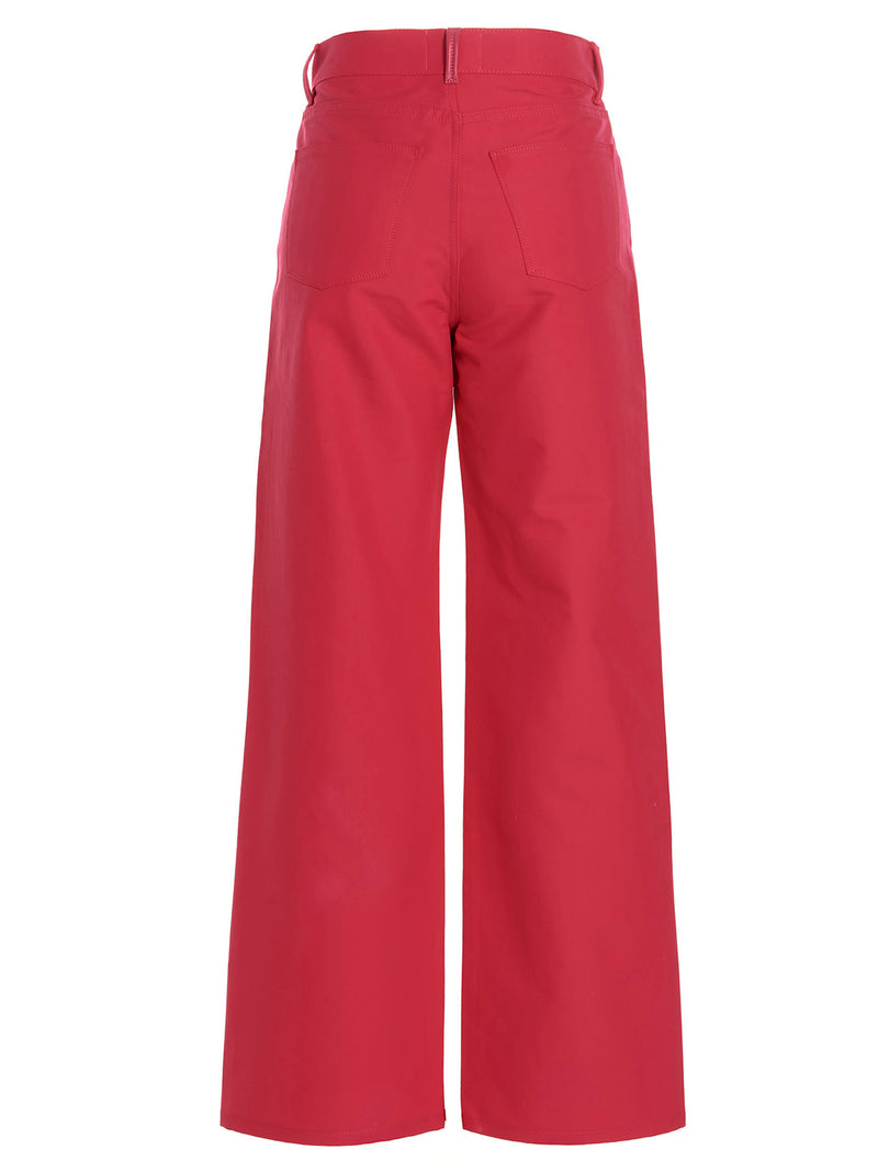 Wandler Accumulator Fuchsia Cotton Casual Pants