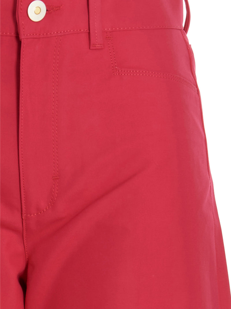 Wandler Accumulator Fuchsia Cotton Casual Pants