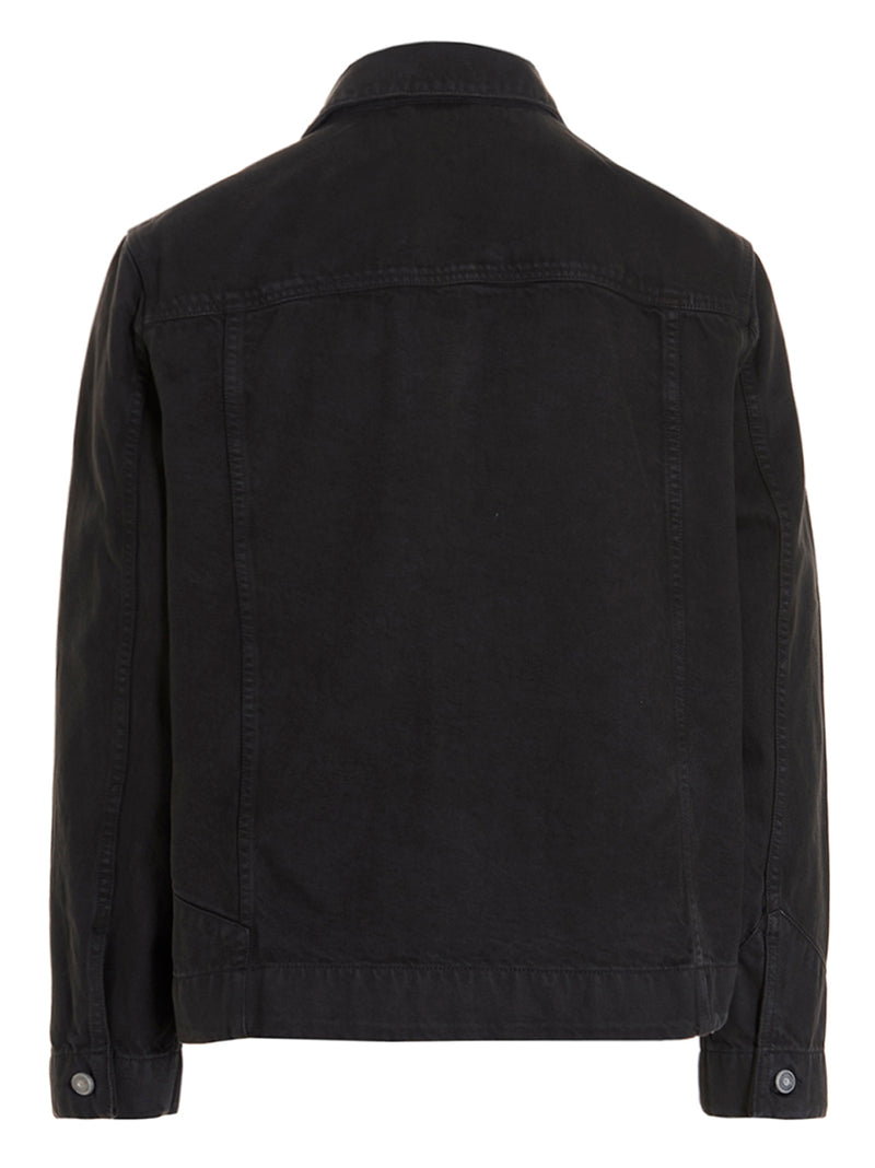 Objects IV Life Gray Cotton Denim Jacket