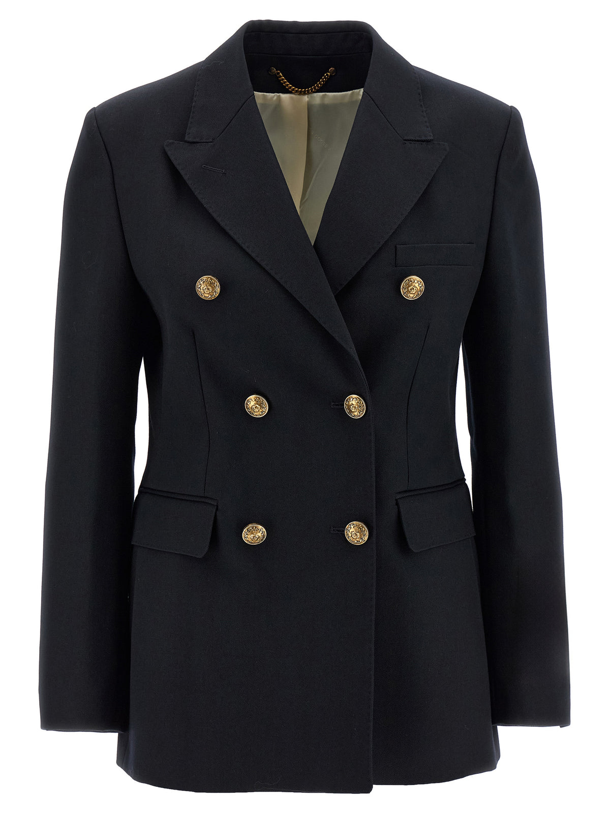 Golden Goose Diva Blue Polyester Blazer
