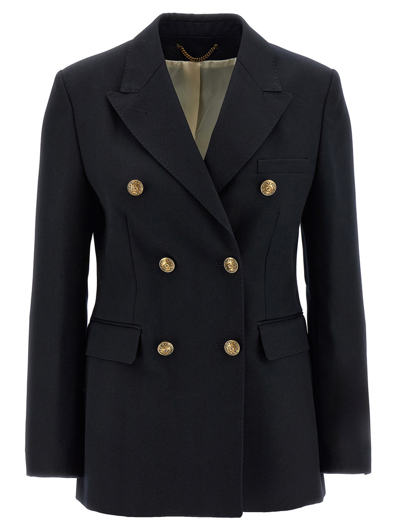 Golden Goose Diva Blue Polyester Blazer