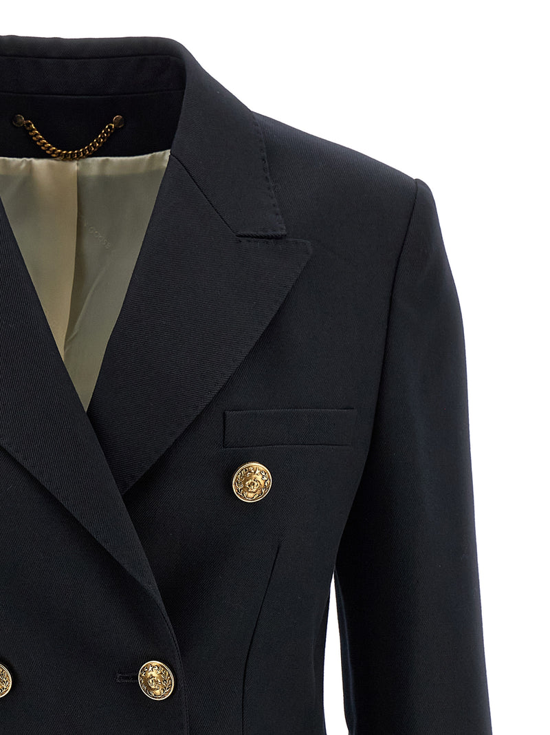 Golden Goose Diva Blue Polyester Blazer