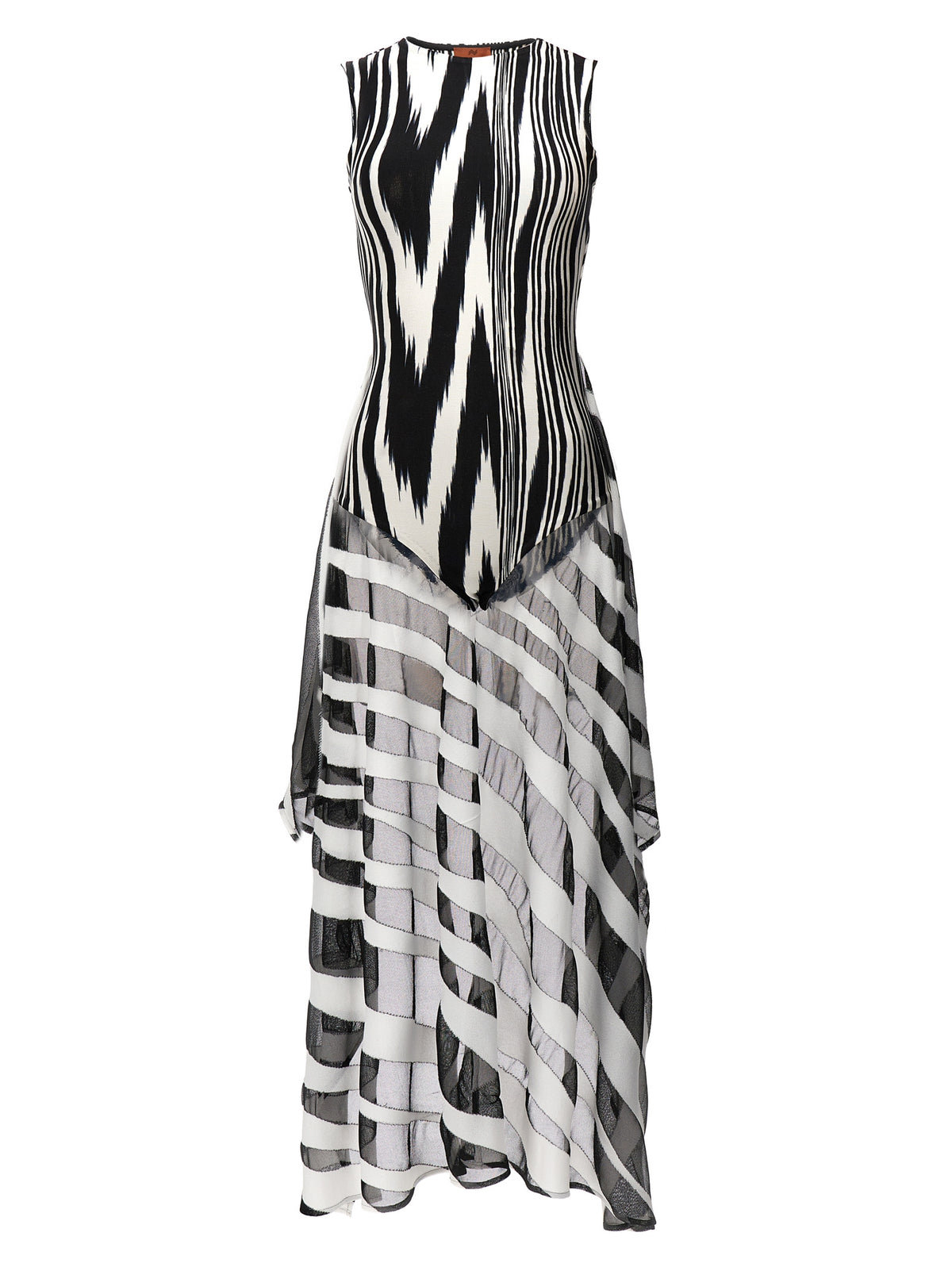 Missoni Bicolor Viscose Bodysuit for Women