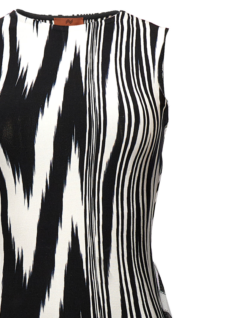 Missoni Bicolor Viscose Bodysuit for Women