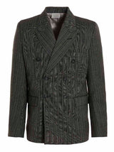 VTMNTS Black Virgin Wool Blazer - Tailored Sophistication