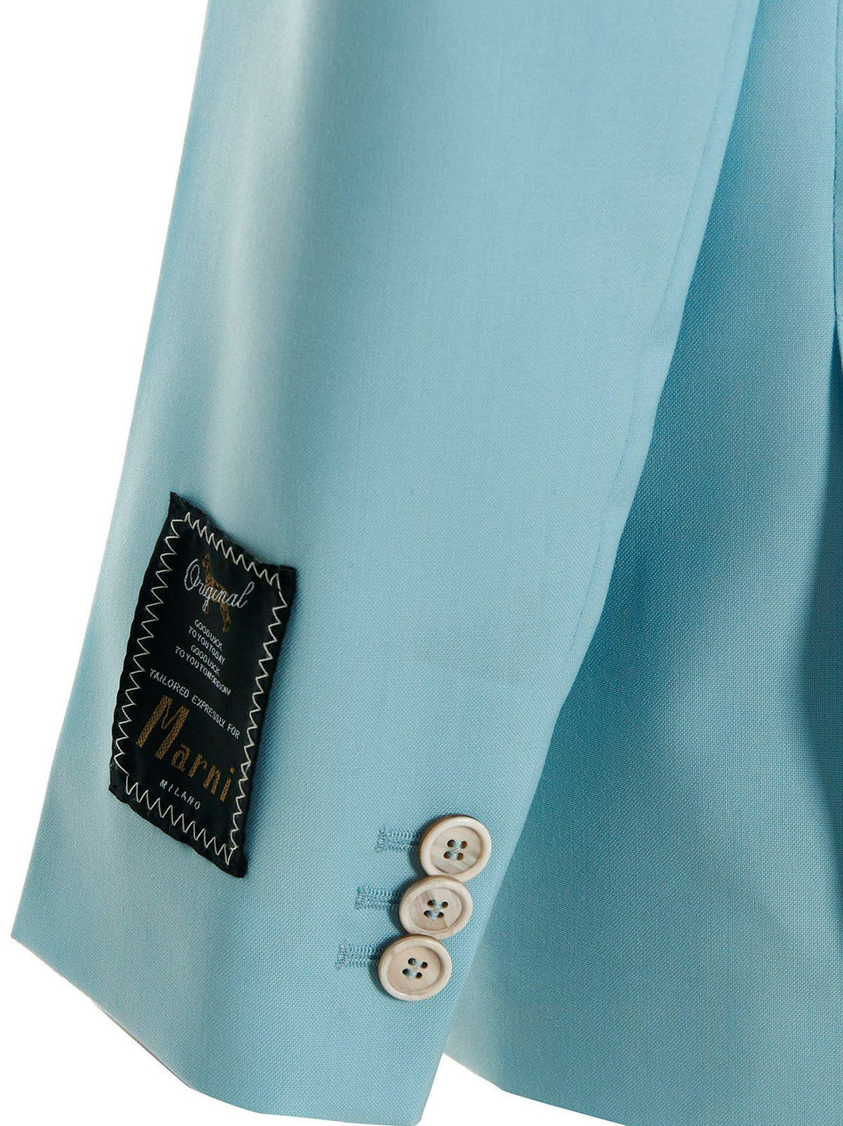 Blazer Marni bleu en laine vierge
