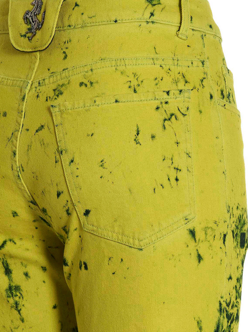 Ferrari Bicolor Cotton Jeans Denim for Women