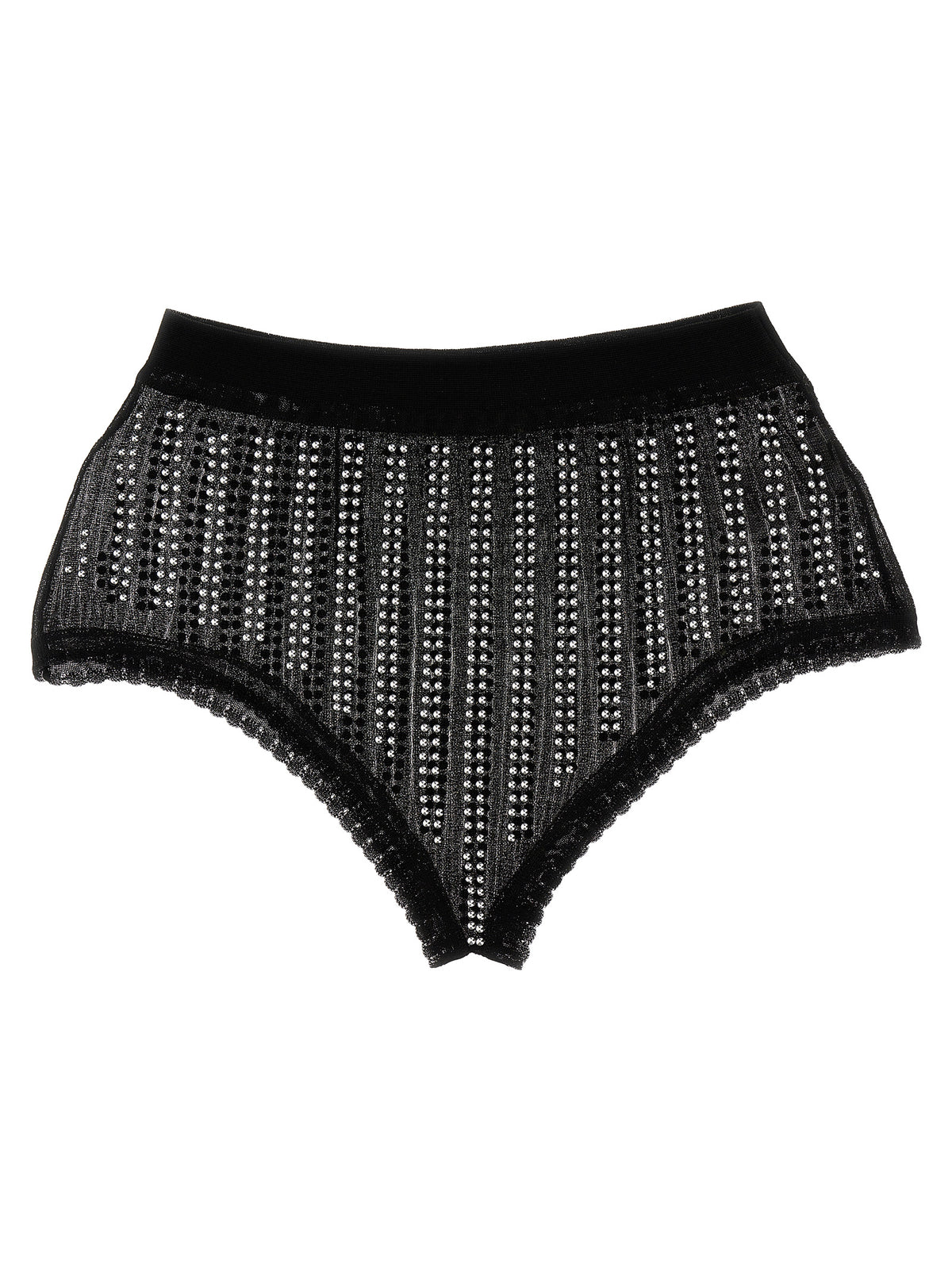 Paco Rabanne Black Polyamide Briefs - Edgy Sophistication