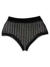 Paco Rabanne Black Polyamide Briefs - Edgy Sophistication