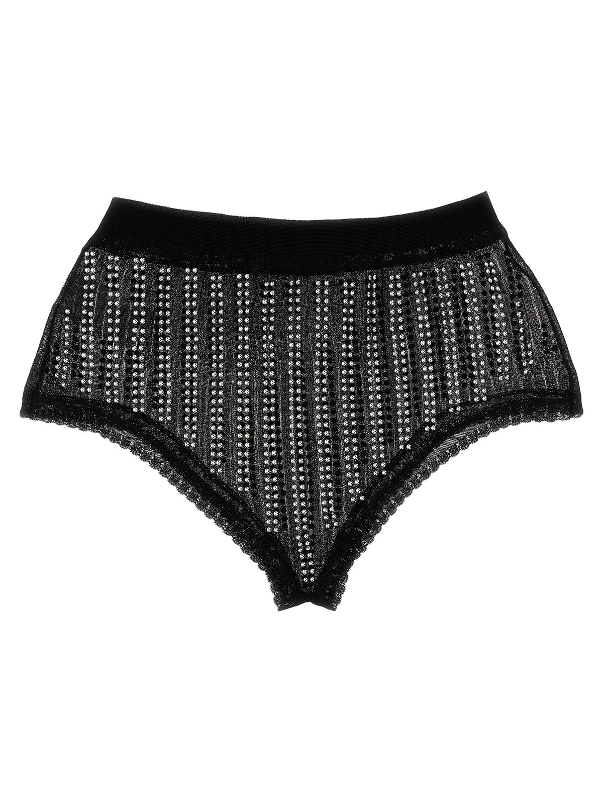 Paco Rabanne Black Polyamide Briefs - Edgy Sophistication