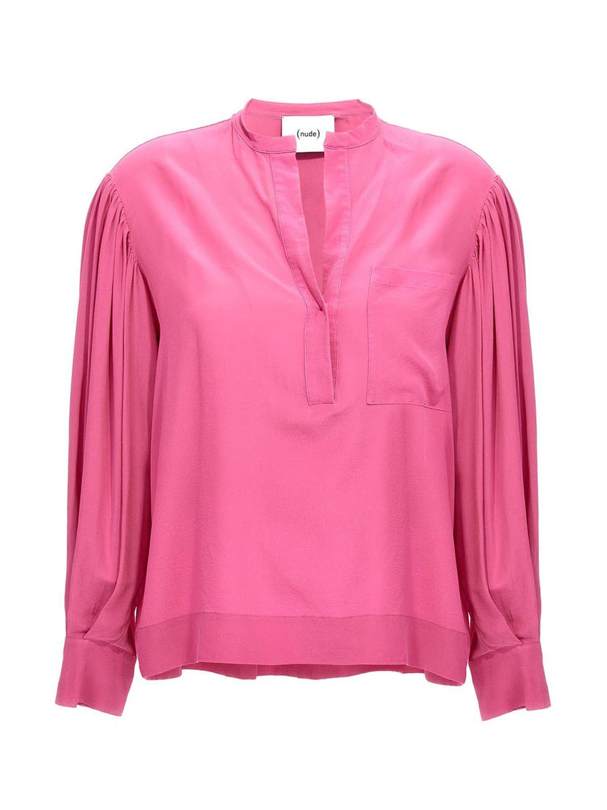 NUDE Multicolor Silk Blouse - Elegant Fashion Statement