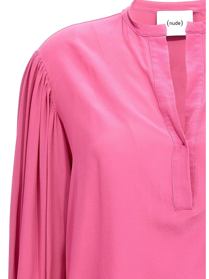NUDE Multicolor Silk Blouse for Women
