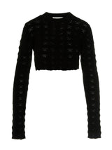 Sportmax Medea Black Wool and Cashmere Cardigan