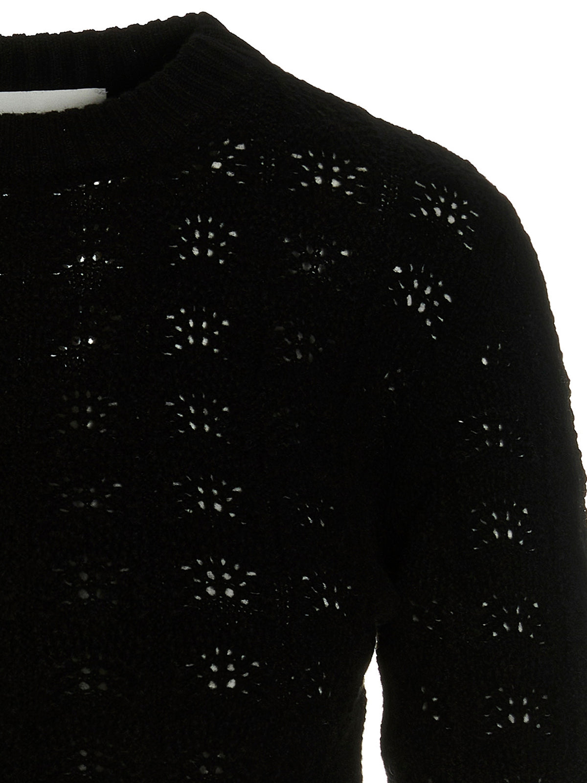 Sportmax Medea Black Wool and Cashmere Cardigan