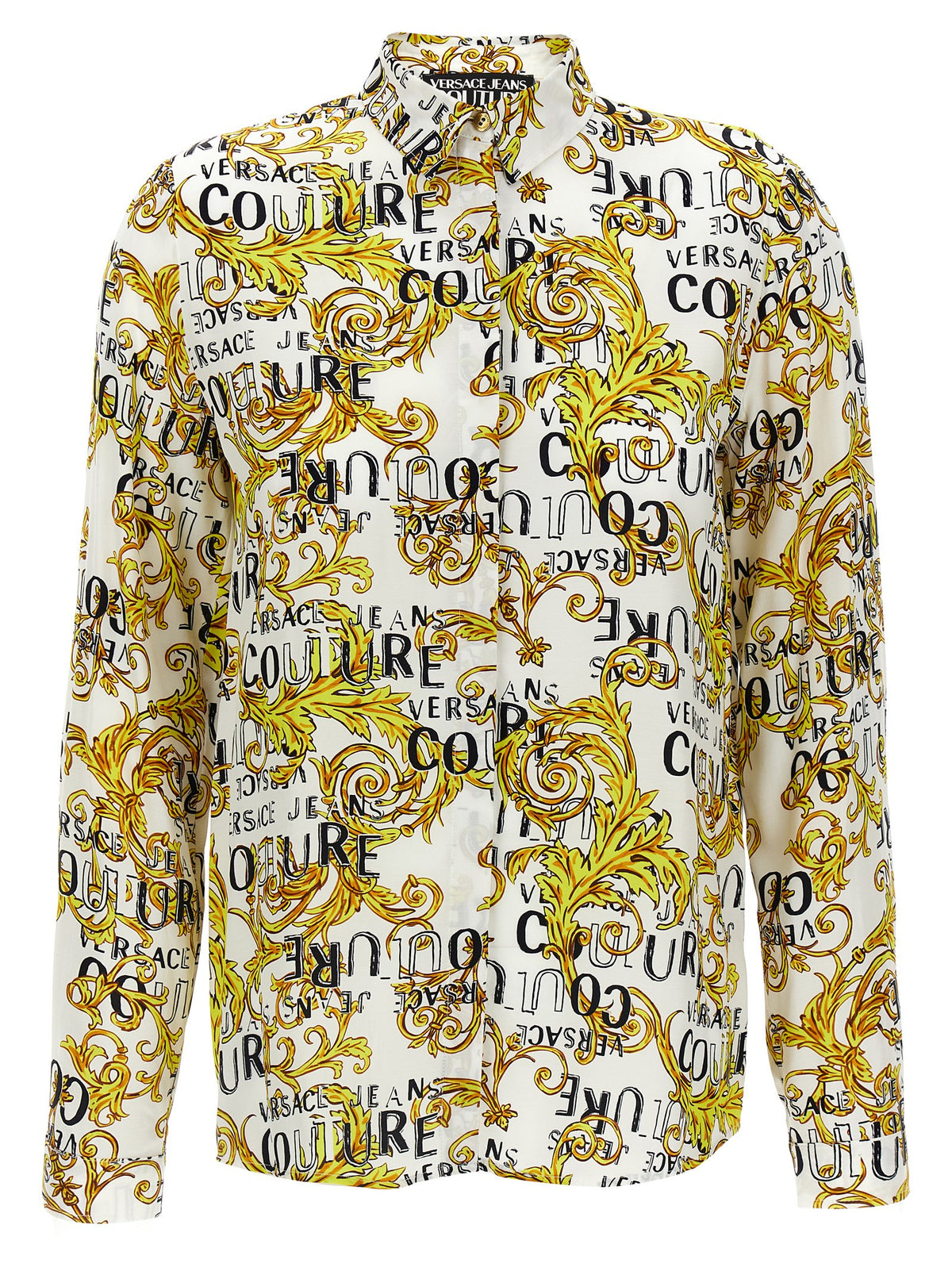 Versace Jeans Multicolor Viscose Blouse - A Fashion Statement