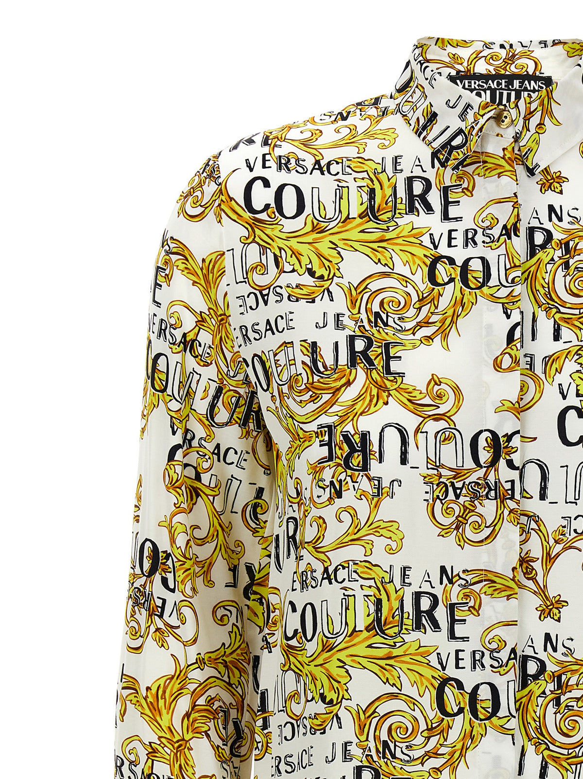 Versace Jeans Multicolor Viscose Blouse - A Fashion Statement