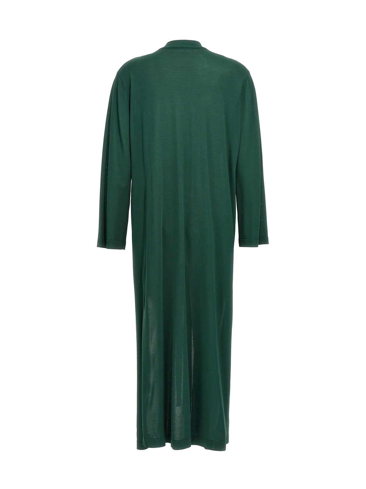 P.A.R.O.S.H. Bicolor Viscose Cardigan - Green