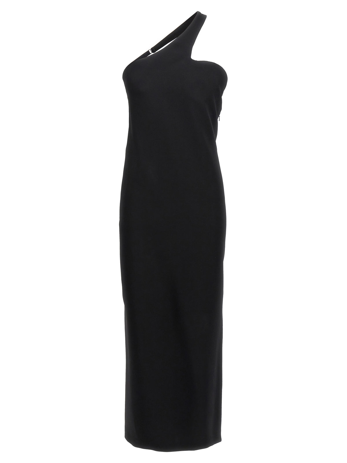 Sportmax Molise Black Viscose Long Skirt