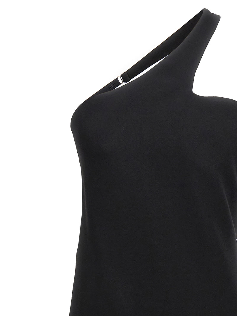 Sportmax Molise Black Viscose Long Skirt