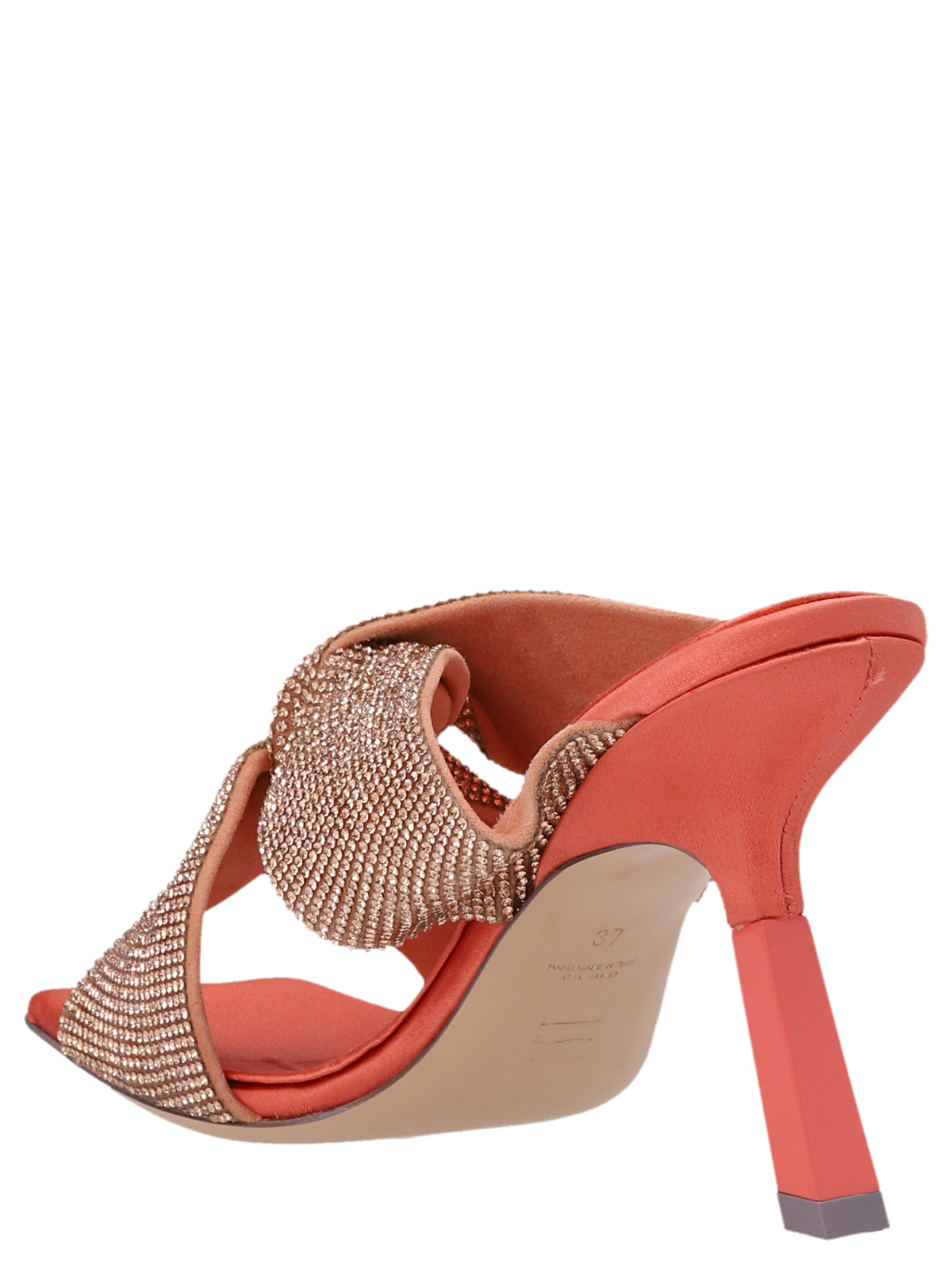SEBASTIAN Multicolor Viscose Stiletto Heel Sandals - Paris