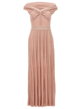 ANTONINO VALENTI Ginevra Multicolor Viscose Long Dress