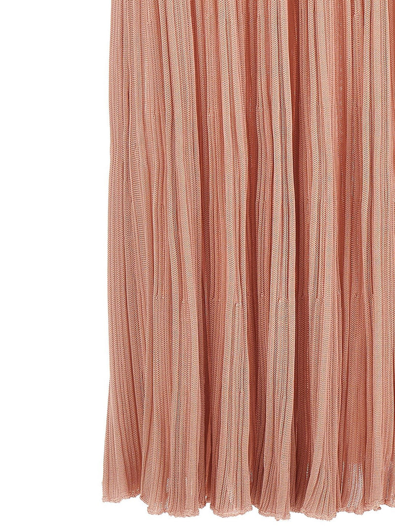 ANTONINO VALENTI Ginevra Multicolor Viscose Long Dress