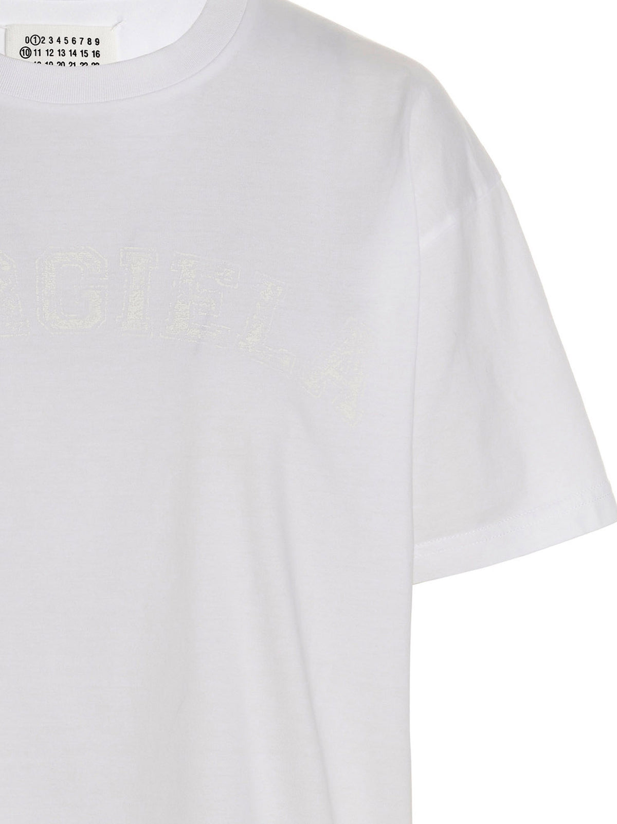 Maison Margiela White Cotton T-Shirt - Stylish & Comfortable