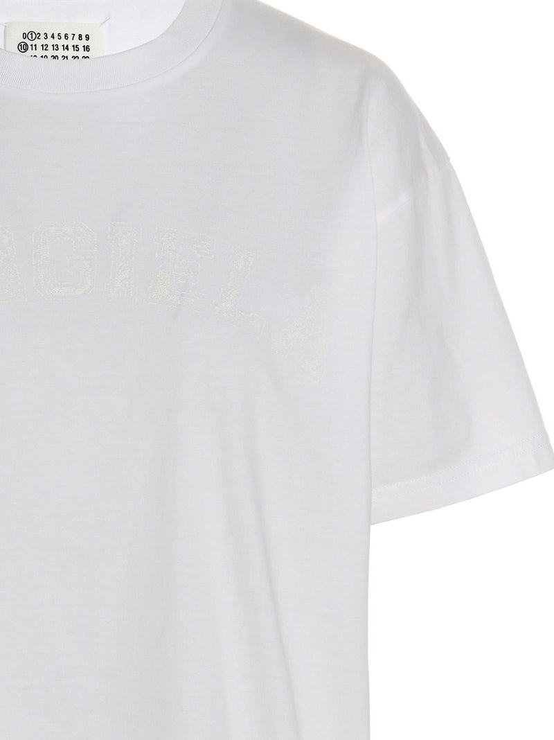Maison Margiela White Cotton T-Shirt - Stylish & Comfortable
