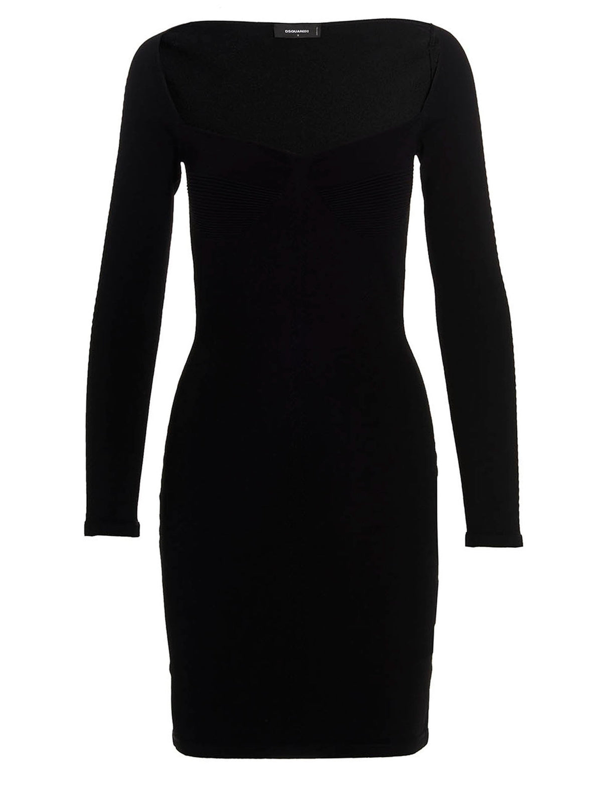 Dsquared² Black Viscose Mini Skirt - Chic & Elegant