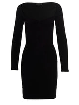 Dsquared² Black Viscose Mini Skirt - Chic & Elegant