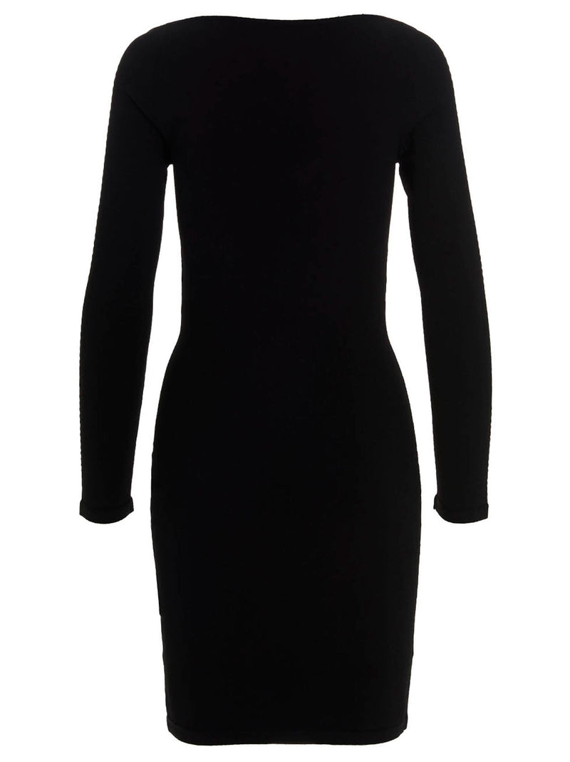 Dsquared² Black Viscose Mini Skirt - Elegant and Fashion-Forward