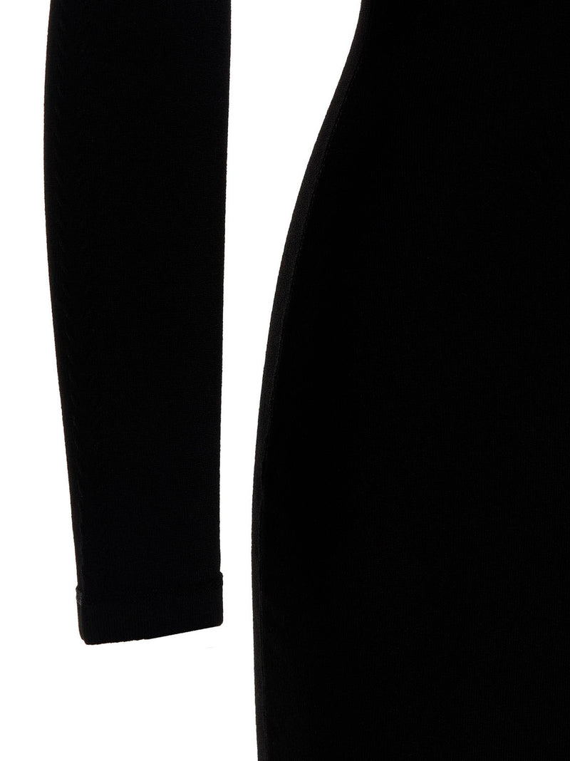 Dsquared² Black Viscose Mini Skirt - Elegant and Fashion-Forward