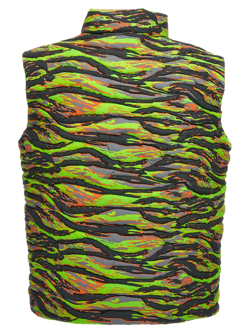 ERL Multicolor Cotton Sleeveless Jacket for Men