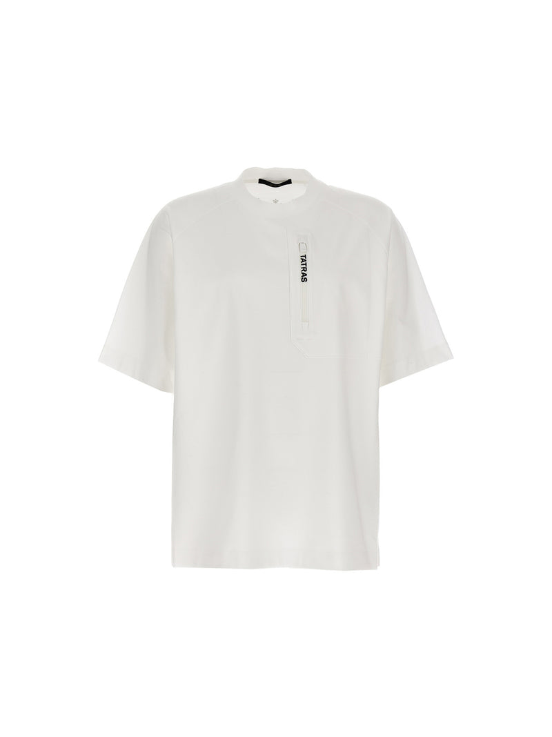 Tatras Jani White Cotton T-Shirt for Men