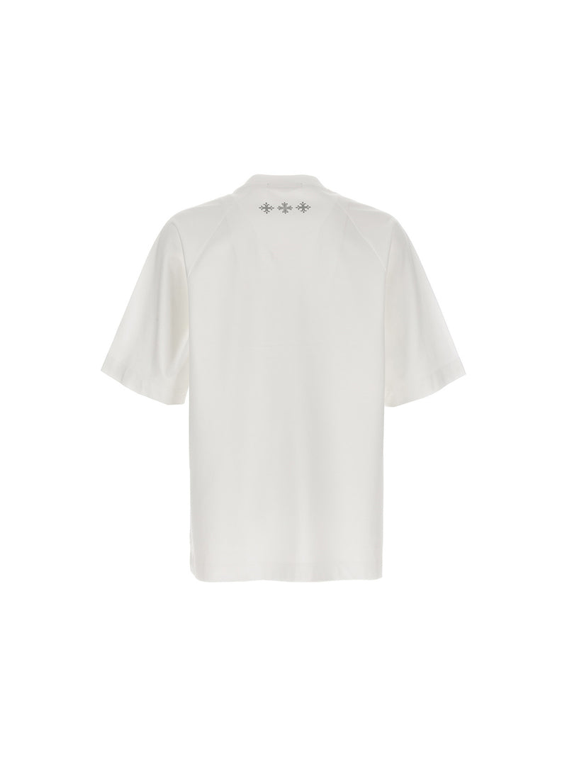 Tatras Jani White Cotton T-Shirt for Men