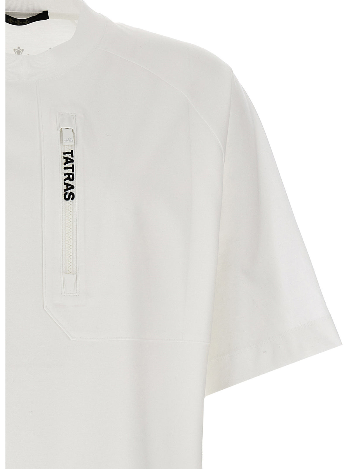 TATRAS Jani White Cotton T-Shirt for Men