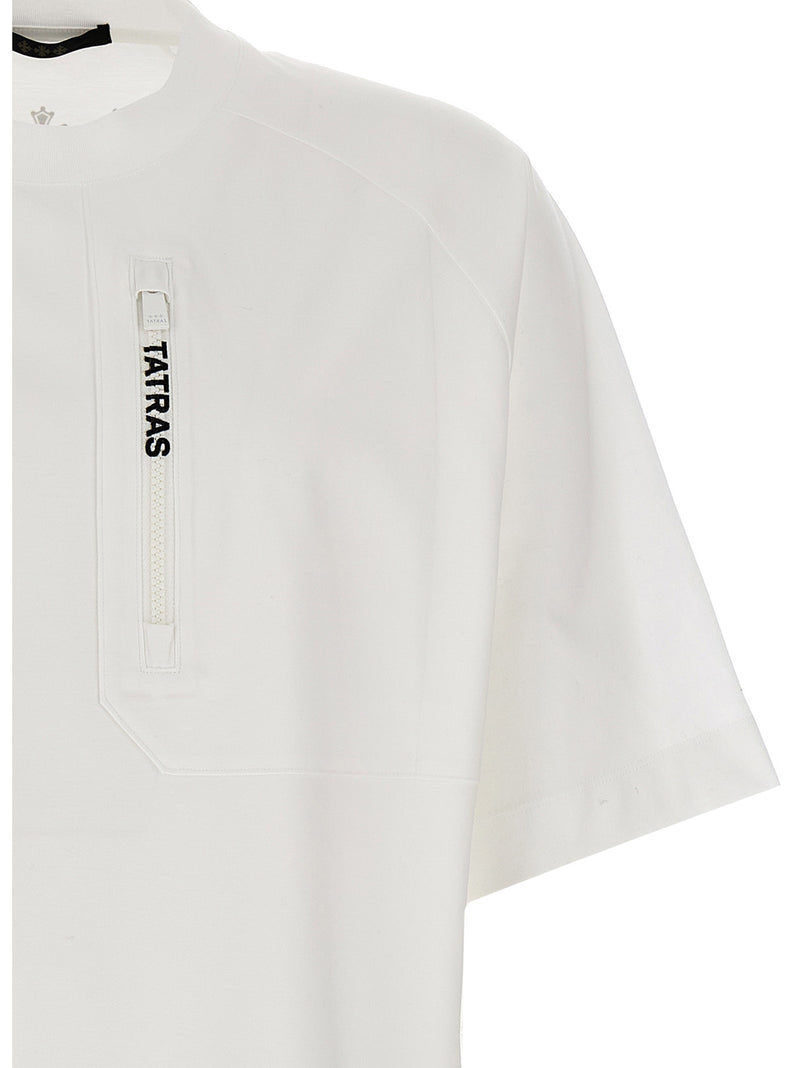Tatras Jani White Cotton T-Shirt for Men