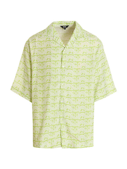 GCDS Bicolor Viscose Blouse