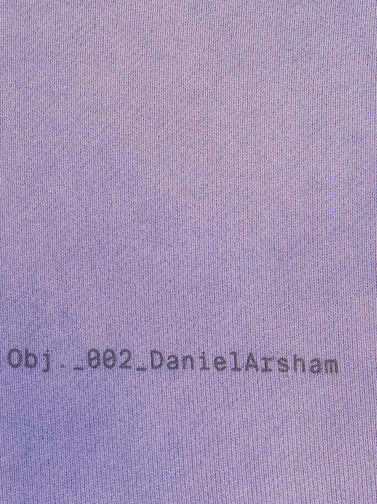 Objects IV Life Purple Cotton Sweatshirt - Patina Collection