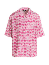 GCDS Fuchsia Viscose Blouse - Bold & Trendy Design