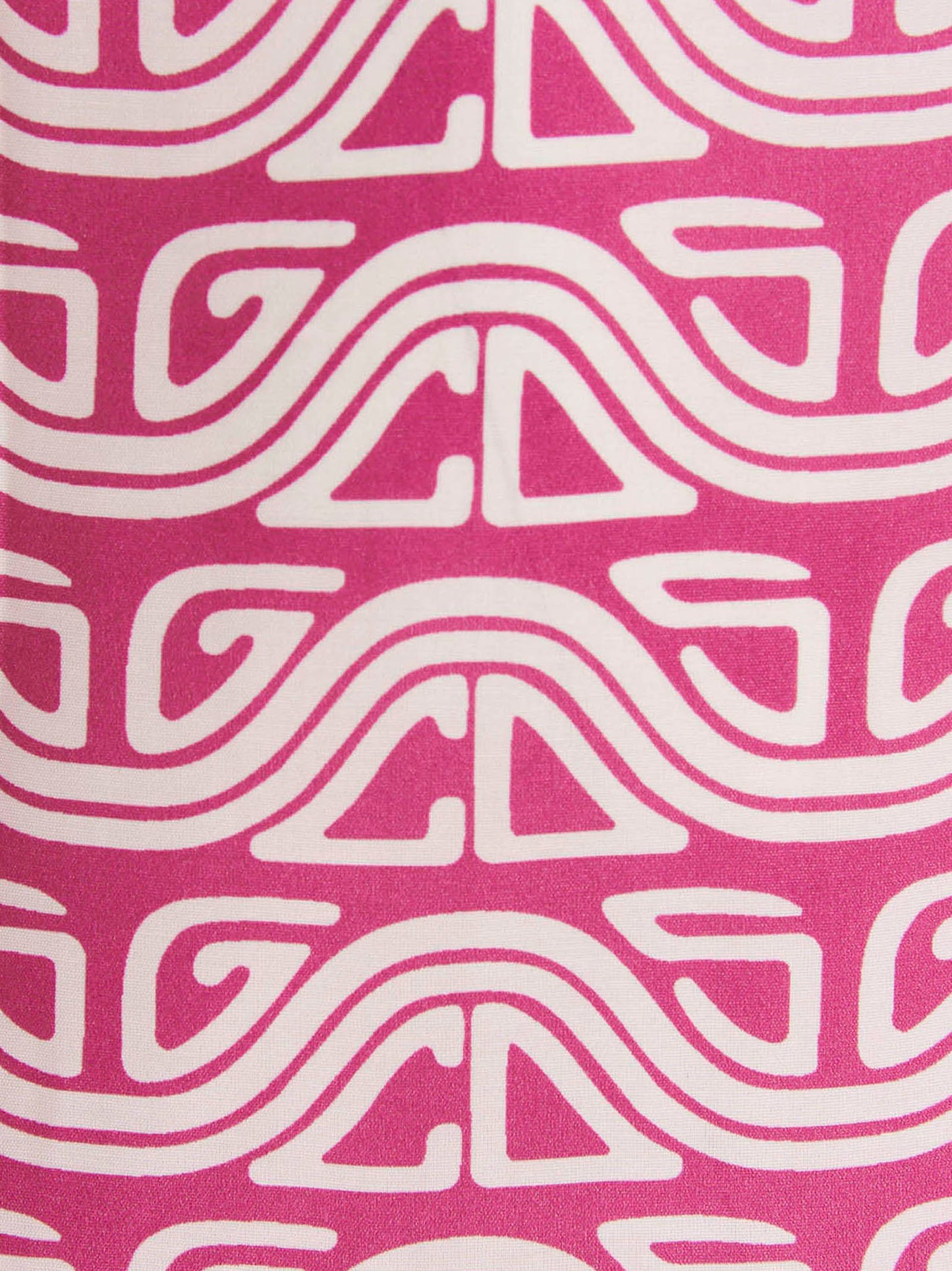 GCDS Fuchsia Viscose Blouse