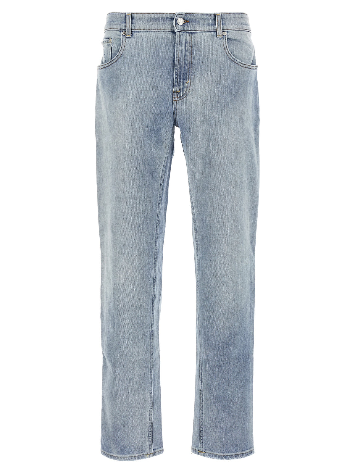 Department 5 Blue Cotton Slim Fit Jeans for Men