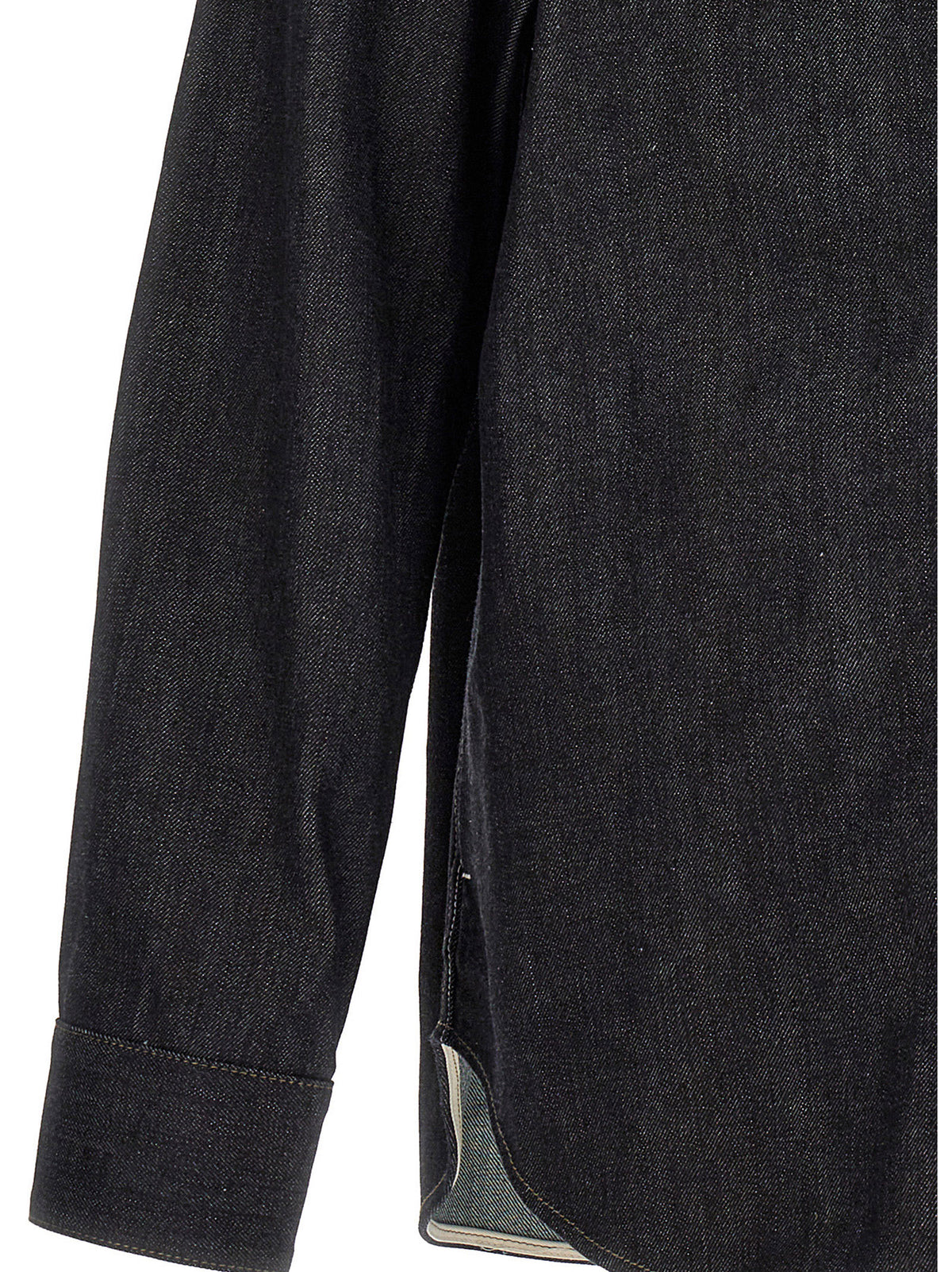 Jil Sander Blue Cotton Blouse - Timeless Overshirt for Men