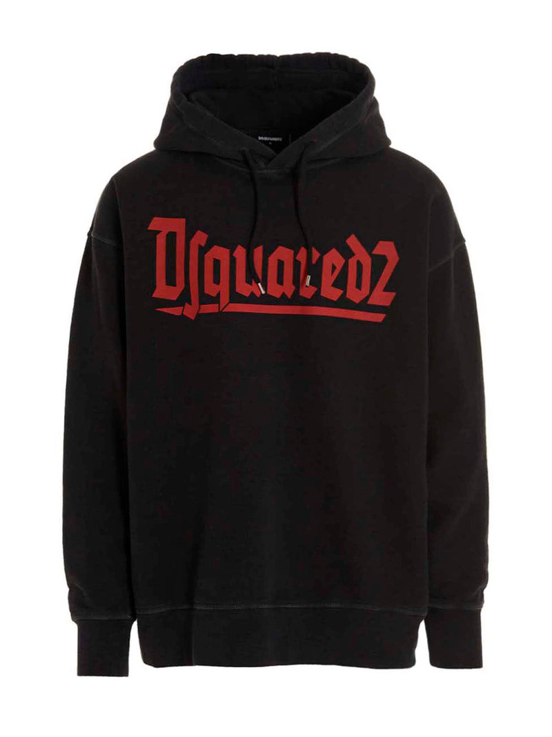 Dsquared² Black Cotton Sweatshirt for Men