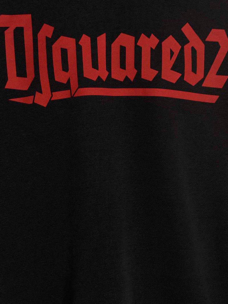 Dsquared² Black Cotton Sweatshirt for Men