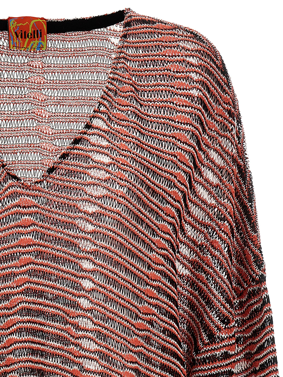 VITELLI Multicolor Cotton Cardigan - Eco-Friendly Fashion