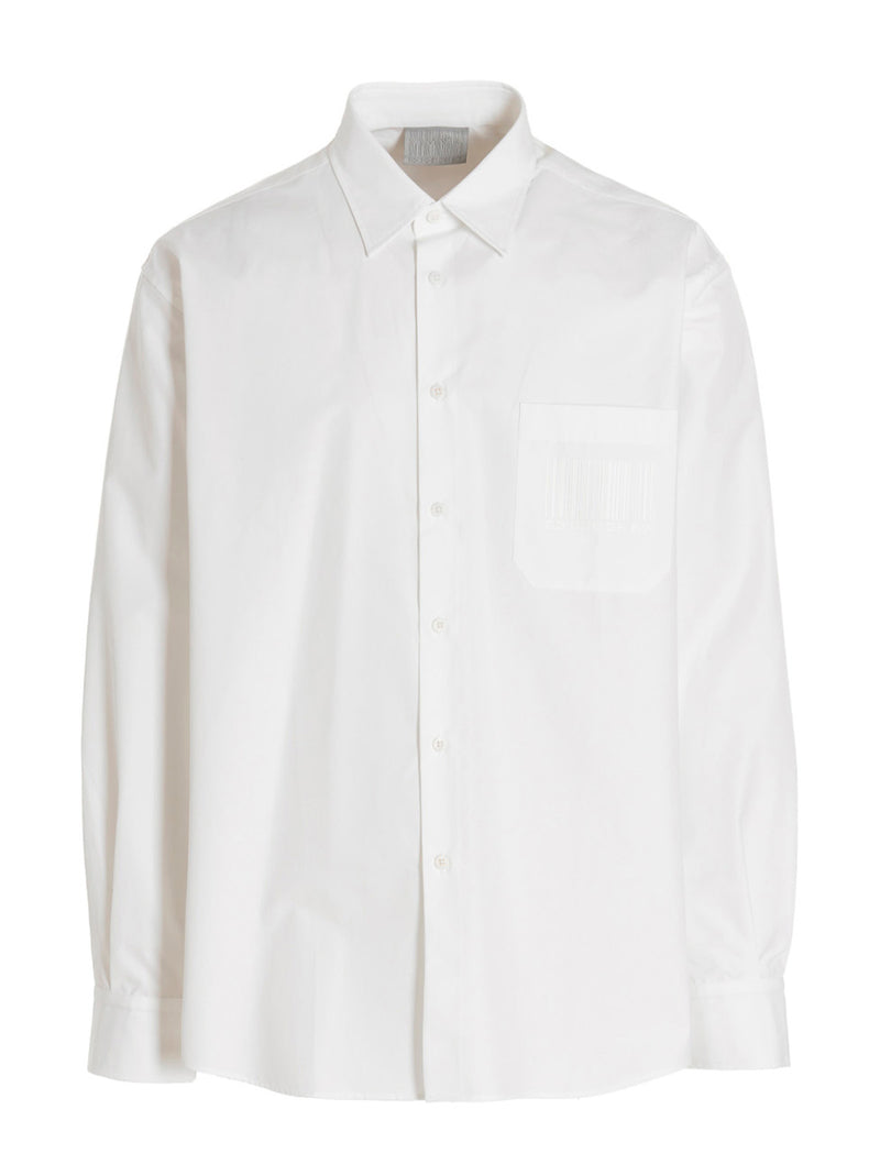 VTMNTS White Cotton Blouse - Stylish & Comfortable
