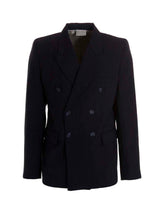 Blazer VTMNTS bleu en laine vierge