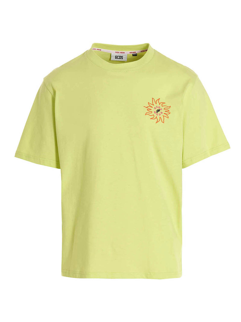 GCDS Bicolor Cotton T-Shirt - Surfing Weirdo