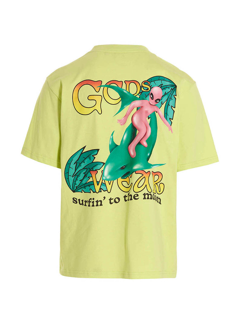 GCDS Bicolor Cotton T-Shirt - Surfing Weirdo